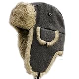 City Hunter W300 Premium Wool Solid Trapper Hats - Multi Colors