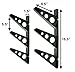StoreYourBoard Snowboard Multi Wall Rack, Home Storage & Organization Horizontal Mount, Holds 3 Boards
