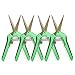 Happy Hydro - Trimming Scissors - Straight Tip - Titanium Coated Blades with Spring-Loaded Comfort Grip Handles - 4 Pack primary