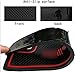 Door Mats Gate Slot Mat Inserts Cup Pads Center Console Liner Accessories 18PCS for Jeep Renegade 2018 2019 2020 (Red Trim)