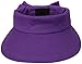 Lullaby Womens Summer Packable UV Protective Wide Brim UPF 50+ Sun Visor Hat