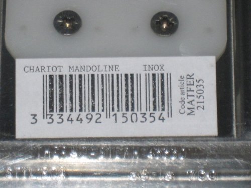 Matfer Classic Bron Stainless Steel Mandoline