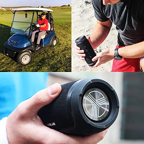 image for TREBLAB HD77 Portable Bluetooth Speaker - Loud 360° HD Surround Sound