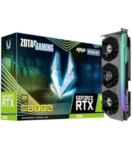 ZOTAC GEFORCE RTX 3070tiグラフィックボード ZOTAC NVIDIA GeForce RTX 3080 Trinity OC LHR 12GB GDDR6X Gaming
