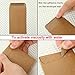 120 Pack Self-Adhesive Coin Envelopes Kraft Mini Small Parts Envelopes for Coin Seed Storage