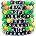 12 Neon Kandi Rave Bracelets, Tie-Dye Candy Bracelets - EDM Music Festival Accessories Clothing for Women, Stackable Jewelry Rave Accessories for Women, Kandy Rave Clothes Wear, Kandi Bracelet Gear