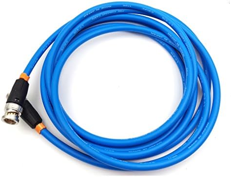 MCCAMSTORE SDI Video Cable Neutrik BNC to BNC Coiled Cable SmallHD BNC Cable Canare SDI Cable -Blue (70m - 229.7ft)