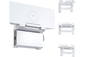 MSAFF 2 in 1 Starlink Gen 3 Router Mount & StarLink V3 Power Supply Brackets Holder - Star Link Internet Kit Satellite, Signal Integrity Space Saving, ABS Stability Wall Holder UTR-32 Holder