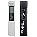 Modernway Digital Water Quality Tester,Professional TDS,EC and Temperature Meter,0-9990ppm,0-9990us/cm,+/-2% High Accuracy for Drinking Water,Hydroponics,Gardening,Aquariums,Pools and Spas(TDS-EC)