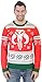 Star Wars Mandalorians Bounty Hunter SNOWFLAKES Ugly Christmas Sweater (Adult Medium)