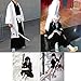 SSJ Tabi Socks Sandals Bleach Cosplay Bleach Wind Straw Sandals (L, Tabi+Socks)