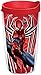 Tervis Marvel - Spider-Man Red Spider Tumbler with Wrap and Red Lid 16oz, Clear