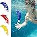 OHFUN 34 Pack Underwater Swimming/Diving Pool Toy Rings(4) Diving Sticks(5) Toypedo Bandits(4) Aquatic Dive Balls(3) Diving Dolphin(6) with Under Water Treasures Gift Set Bundle