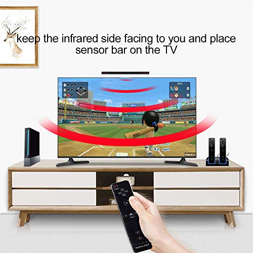image for Wireless Sensor Bar for Wii , Lavuky WS35 Replacement Wii Motion Senso