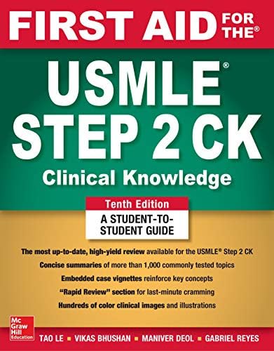 First Aid for the USMLE Step 1 2022, Thirty Second Edition