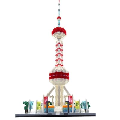 Lego Toy Lego Architecture Shanghai Amazon Shanghai Oriental Pearl