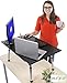 The Executive Stand Steady Standing Desk/Stand up Desk (Black)