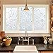 Cool Privacy Window Film, Decorative Static Cling Glass, Home & Office Film, Stained Circles, Self Adhesive Sticker Frosted Privacy Pattern PVC Vinyl Glass for Home Office Store Roll 17.7x78.7Inch