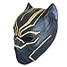 Black Panther Helmet Mask Latex Adult Teen Boy Halloween Costume Cosplay Dress Up