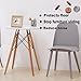 40pcs Round Heavy Duty Nail-on Felt Pad for Furniture Chair Table Leg Feet Floor Protectors Slide Smoothly (Brown, Pad Diameter 20mm)