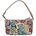 Disney Vintage Style Pattern Pouch Bag Mickey Mouse Purse, Brown