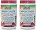 Country Farms Super Green Drink, Berry Flavor, 9.88 Ounce (Pack of 2)