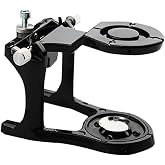Dental Magnetic Articulator Adjustable Denture Small Size Type A Black | Dental Lab Instruments for Clinic, Dentists and Student
