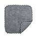 DII Ultra Soft Spa Cotton Crochet Square Bath Mat or Rug Place in Front of Shower, Vanity, Bath Tub, Sink, and Toilet, 24