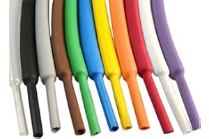 Electriduct 1/2" Heat Shrink Tubing 3:1 Ratio Shrinkable Tube Cable Sleeve - 100 Feet (Black)