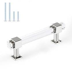 Orger 6 Pack Kitchen Cabinet Pulls 3 3/4 Inch Hole