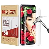 S8 Screen Protector,Galaxy S8 Screen Protector, Thinkcase [Case-Friendly] Tempered Glass Screen Protector Cover for Samsung Galaxy S8 5.8