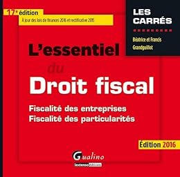 L' essentiel du droit fiscal