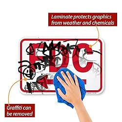 SmartSign "Fire Department Connection" FDC Sign