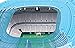 Allianz Arena 1860 Munich (Blue) Stadium 3D Jigsaw Puzzle