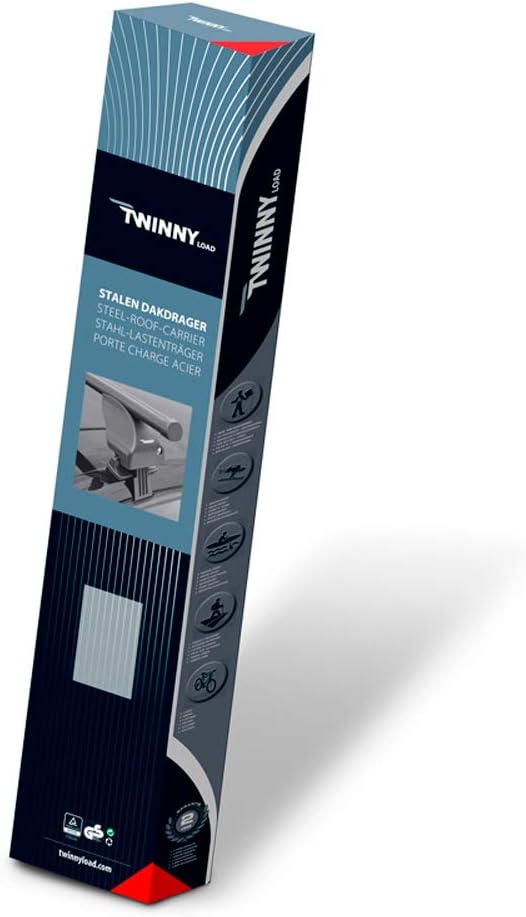 Twinny Load Roof bar set Steel S55 compatible with Citroën C4 Picasso/Grand Picasso 2013- & C4 Spacetourer/Grand Spacetourer 2018- (for cars without roof rail) - Image 5