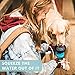 Pet Water Bottle,Dog Travel Water Bottle,Foldable Dog Water Bottle,Dog Water Dispenser,Portable Dog Water Bottle for Walking Hiking Beach,Lightweight & Convenient for Travel,BPA Free,18 OZ