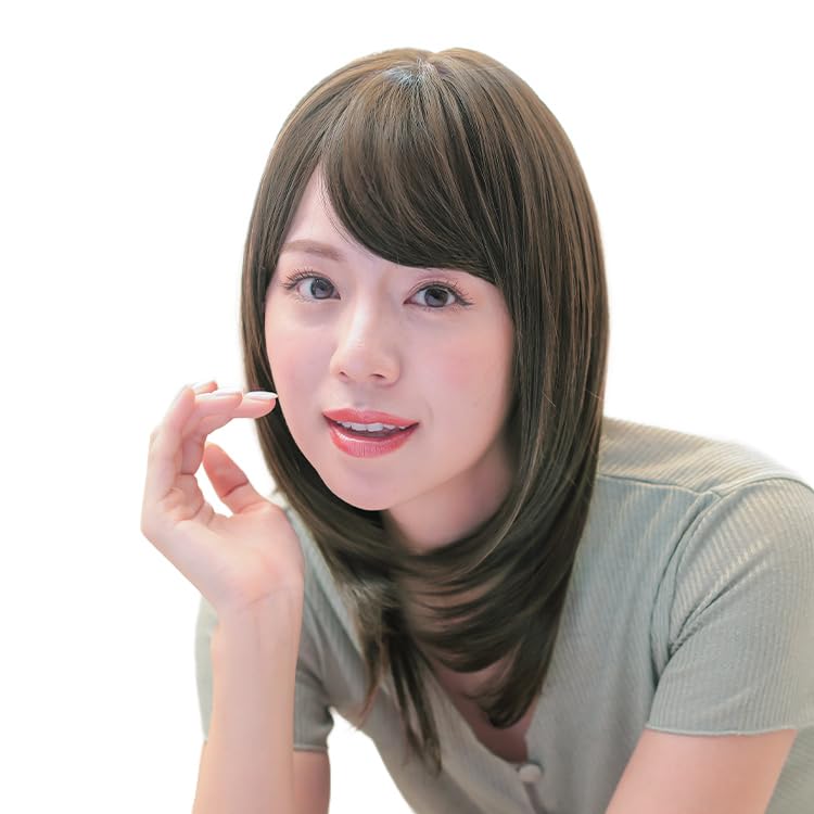 AQUADOLL rm005 パジャマウィッグ ミディ GBR.ジンジャーブラウン アクアドールの商品画像