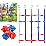 MONT PLEASANT Climbing Net for Kids Outdoor, Climbing Cargo Net, Playground Accessories, Kids Climbing Net Swingset Accessories for Jungle Gyms Playground Obstacle Course Training for Outdoor