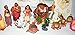 Disney Moana Movie Deluxe Party Favors Goody Bag Fillers Set with 12 Movie Figures, a Sparkle Ring and a Tattoo Sheet