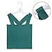 HOUSE DAY Household Mall 3.7 inch 100pcs Clear P-Grab Non-Slip Hanger Grips Rubber Strips Closet Accessories Shoulder Shaper Holder