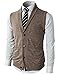 H2H Mens Casual Slim Fit V-Neck Button-Front Shawl Collar Vest With Pockets