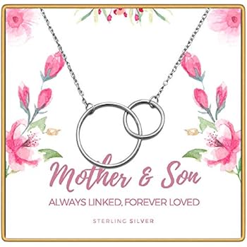 Amazon Com Kedrian Mother Son Necklace 925 Sterling Silver