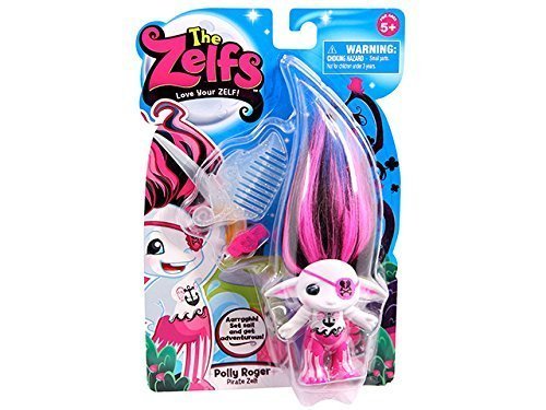 The Zelfs, Series 4 Medium Doll, Polly Roger (Pirate Zelf) by Moose
