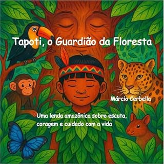 Livro Tapoti, o Guardião da Floresta: Uma lenda amazônica sobre escuta, coragem e cuidado com a vida. (Cerbella Para Crianças Livro 2)