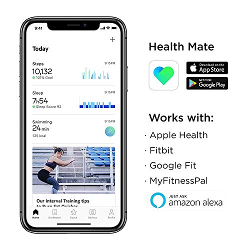 Withings Movimiento: Reloj Actividad, rastreador de Pasos, calorías y sueño, Resistente al Agua, cronómetro Conectado… - Imagen 3