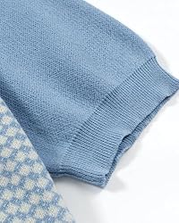 OXKNIT Men's Casual 1960s Mod Style 60s Mod Knit