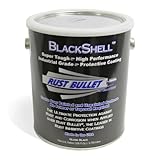Rust Bullet BSG BlackShell Rust Preventive and Protective Coating Paint, 1 Gallon Metal Can, Gloss Black