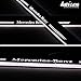Kaizen Mercedes Benz Illuminated Door Sill Entry Guard LED Dynamic Moving Light Scuff Plate Protector For 2008-2013 C Class W204