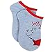 Disney Winnie the Pooh Girls Womens Queen 6 pack Socks (10-13 (Shoe: 6-12), Winnie Grey Queen)