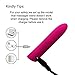 Mini Bullet Vibrator for Women, 7 Speed Power Bullet Wand Massager for Sex Women Body Pleasure,Rechargeabe Waterproof Massage,Low Noise Vbration,Safty and Easy to Carry(Pink)